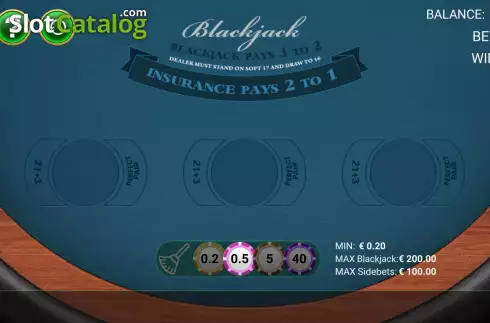 Скрин2. BlackJack Side Bets (GameArt) слот