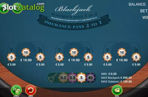 Скрин4. BlackJack Side Bets (GameArt) слот