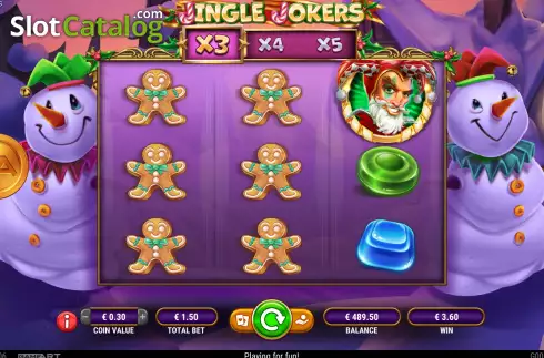 Скрин3. Jingle Jokers слот