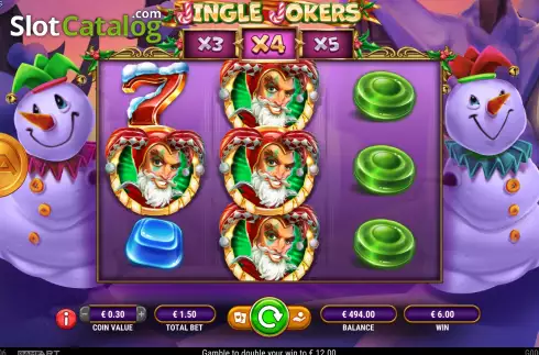 Скрин4. Jingle Jokers слот
