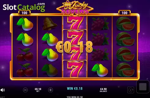 Скрин3. 100 Lucky Sevens слот