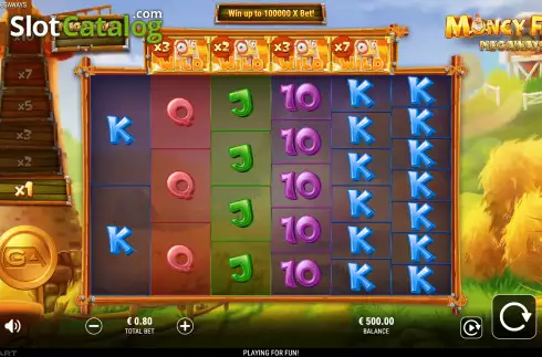 Скрин3. Money Farm Megaways слот