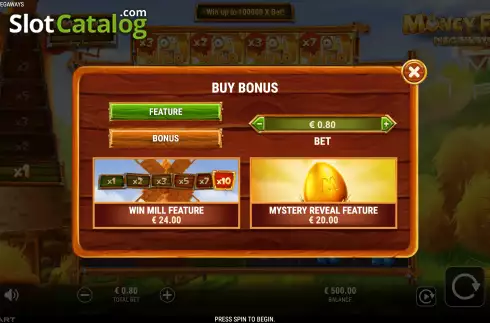 Скрин5. Money Farm Megaways слот