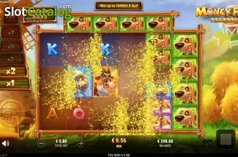 Скрин4. Money Farm Megaways слот