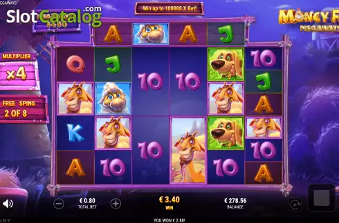 Скрин9. Money Farm Megaways слот
