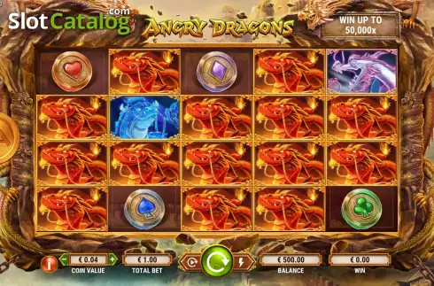 Скрин3. Angry Dragons слот