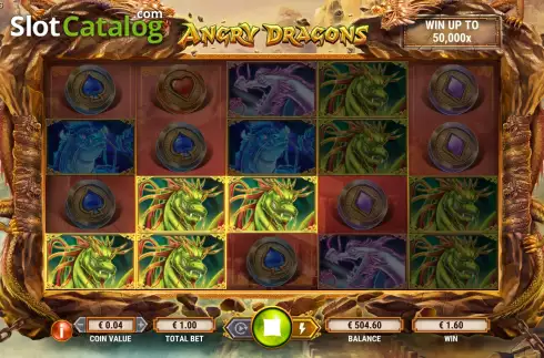 Скрин5. Angry Dragons слот