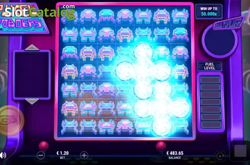 Скрин3. Pixel Invaders слот