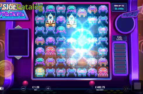 Скрин4. Pixel Invaders слот