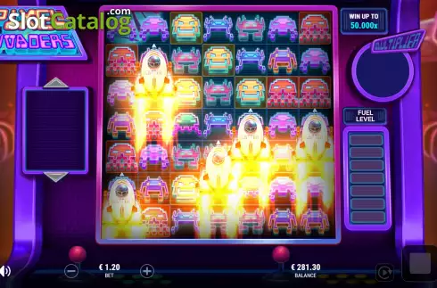Скрин6. Pixel Invaders слот