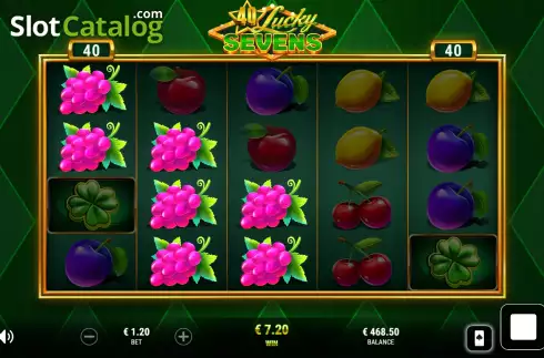 Скрин6. 40 Lucky Sevens слот