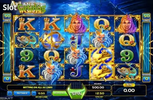 Скрин2. Atlantis World слот