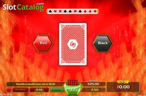 Скрин5. Burning Flame слот