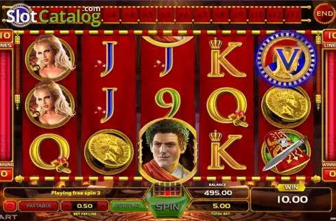 Скрин4. Caligula слот
