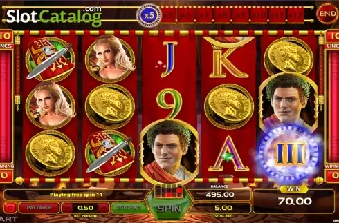 Скрин6. Caligula слот
