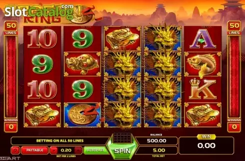 Скрин2. Dragon King (GameArt) слот