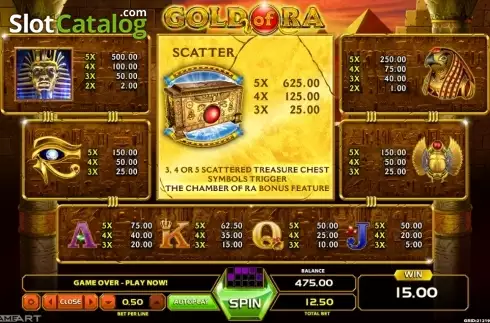 Скрин7. Gold Of Ra (GameArt) слот