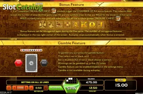 Скрин8. Gold Of Ra (GameArt) слот