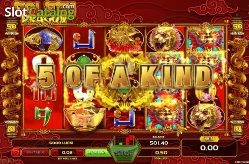 Скрин7. Golden Dragon (GameArt) слот