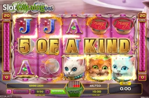 Скрин4. Kitty Twins слот