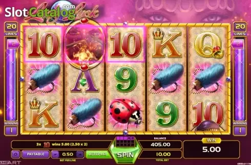 Скрин3. Lady Luck (GameArt) слот