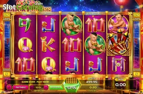 Скрин2. Lucky Babies слот