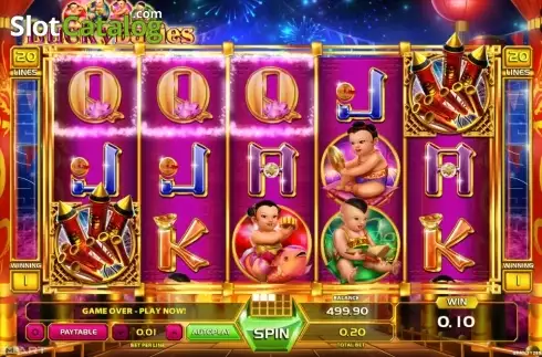 Скрин3. Lucky Babies слот