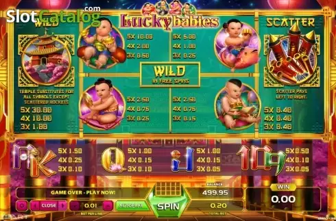 Скрин5. Lucky Babies слот