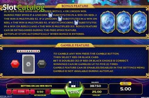Скрин7. Magic Unicorn слот