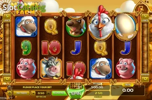 Скрин2. Money Farm (GameArt) слот