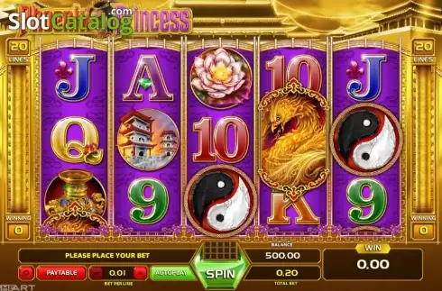 Скрин2. Phoenix Princess слот