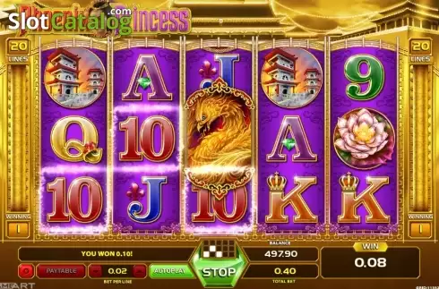 Скрин3. Phoenix Princess слот