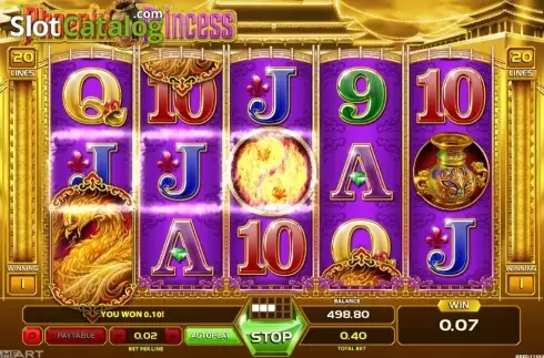 Скрин4. Phoenix Princess слот