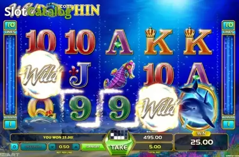 Скрин3. Wild Dolphin слот