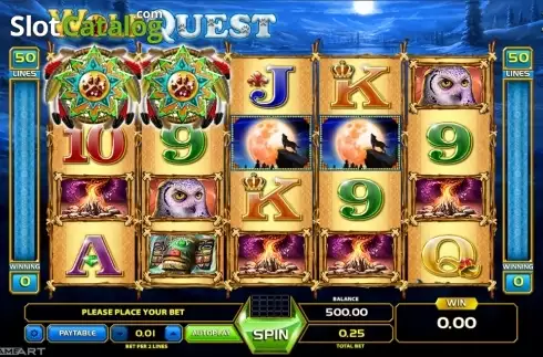 Скрин2. Wolf Quest слот