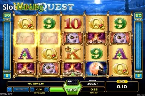 Скрин4. Wolf Quest слот