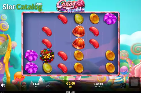 Скрин3. Candy Trouble слот