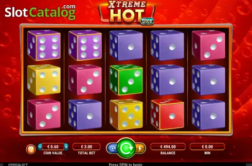 Скрин2. Xtreme Hot – Dice слот