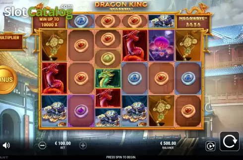 Скрин2. Dragon King Megaways слот