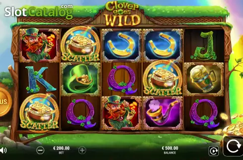 Скрин2. Clover Goes Wild слот