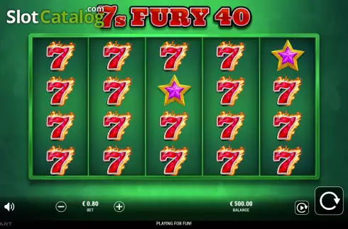 Скрин2. 7s Fury 40 слот