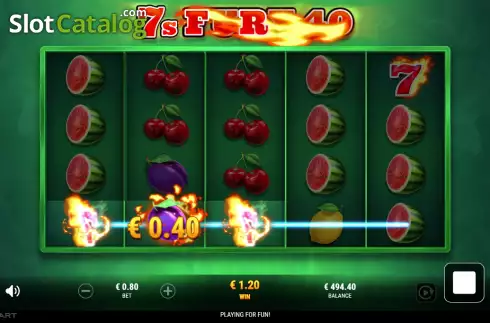 Скрин3. 7s Fury 40 слот