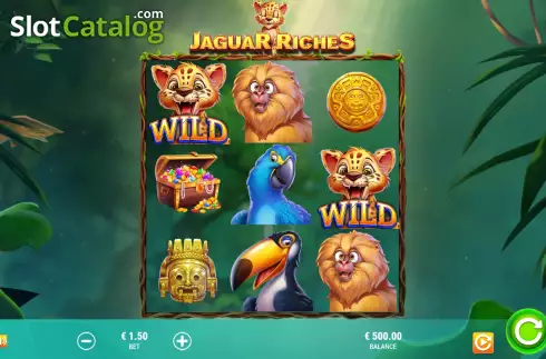Скрин2. Jaguar Riches слот