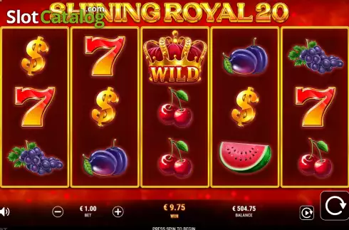 Скрин3. Shining Royal 20 слот
