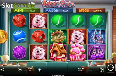 Скрин2. Lucky Pups слот