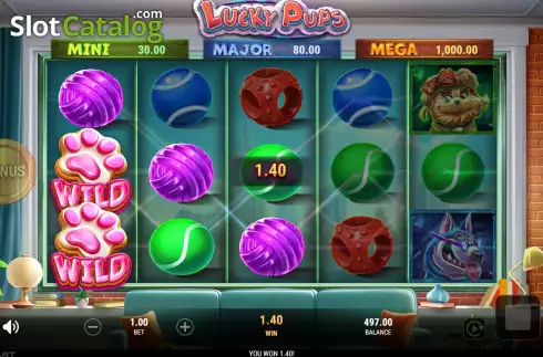 Скрин3. Lucky Pups слот