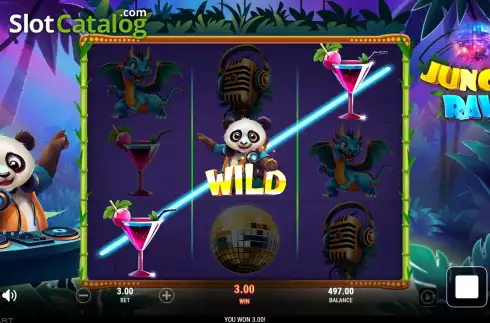 Скрин3. Jungle Rave слот