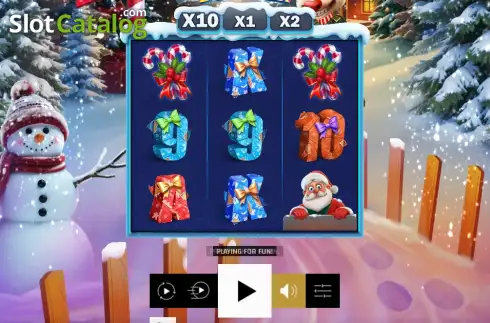 Скрин2. Santa’s Downfall слот