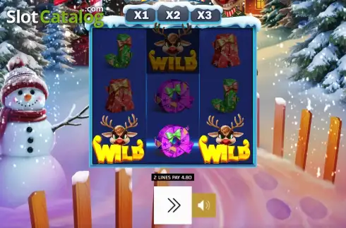 Скрин3. Santa’s Downfall слот