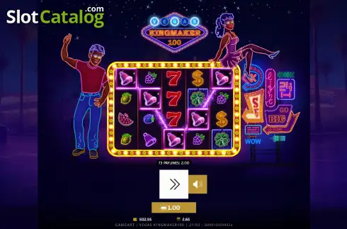 Скрин3. Vegas Kingmaker 100 слот